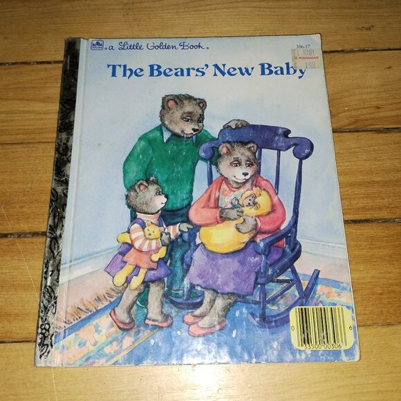 The Bear's New Baby (1988, A Little Golden Book) - Picture 1 of 3